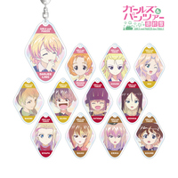 Girls Und Panzer Ani Art Clear Label Acrylic Key Chain Ver B