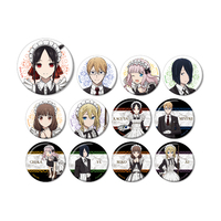 Kaguya-Sama: Love IS War S2 Maid & Butler Trading Can Badge