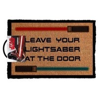 Star Wars Door Mat Lightsabers Licensed